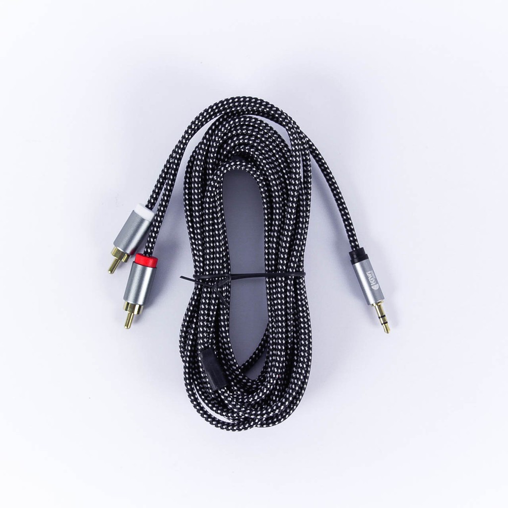 Dây 3.5mm to 2RCA Kiwi AV (hộp)