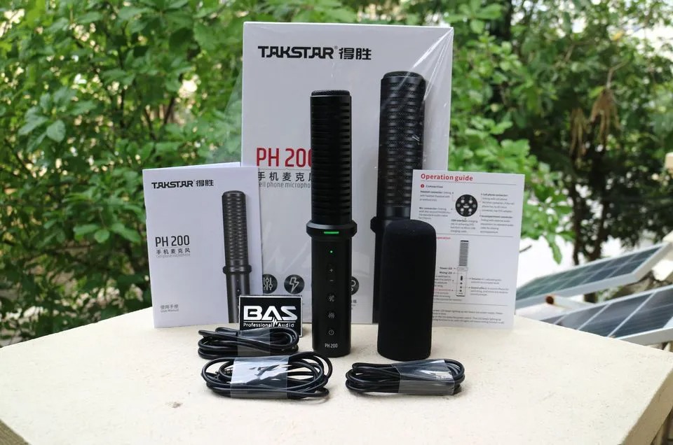 Mic thu âm liền sound card Takstar PH200