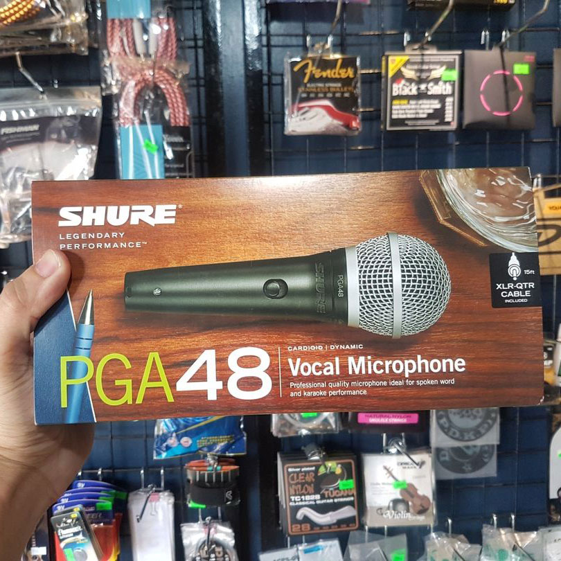 Micro karaoke có dây Shure PGA48/LC