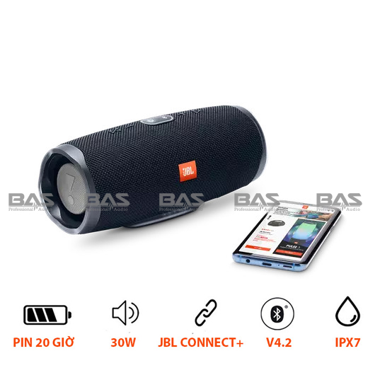 loa JBL charge 4, loa bluetooth di động chống nước kiêm sạc dự phòng cho smart phone...