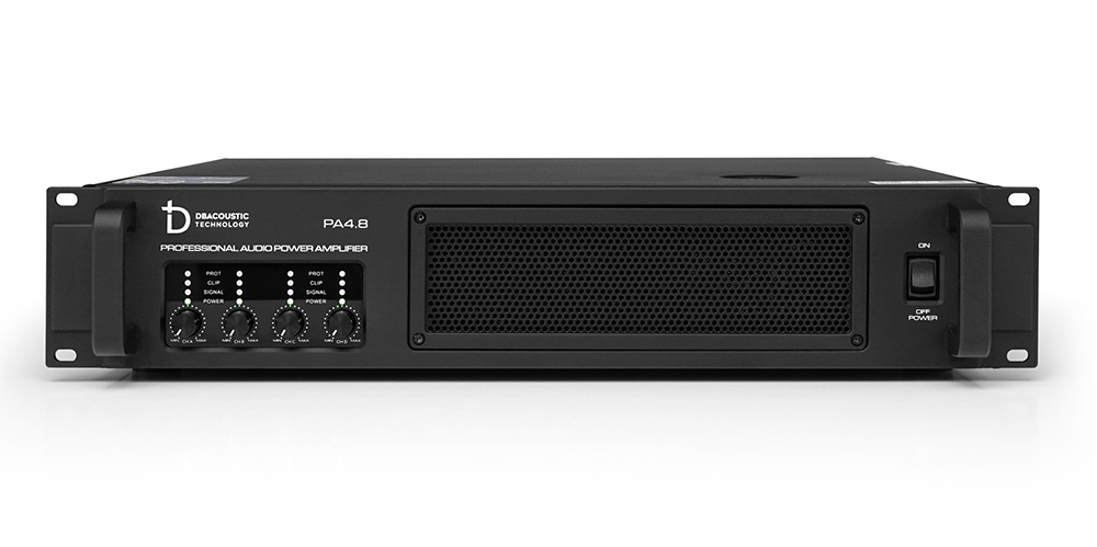 Công suất Dbacoustic PA4.8 Premium, 4x800W, Class H