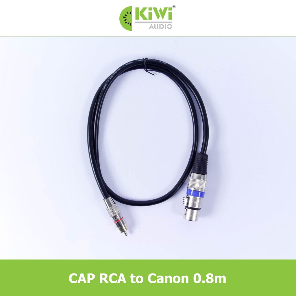 Dây RCA to canon âm Kiwi CR0.8