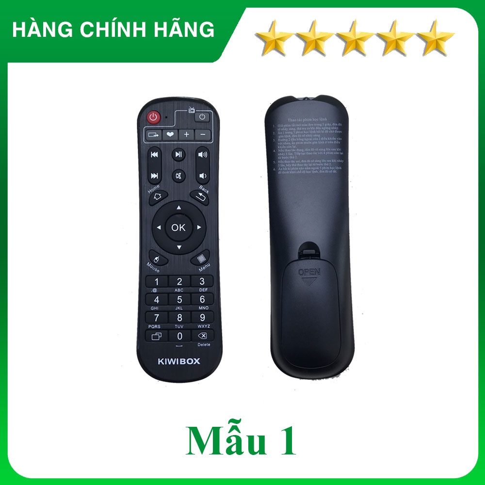 Điều khiển đầu Kiwibox, tương thích với hầu hết các model đầu, remote kiwibox