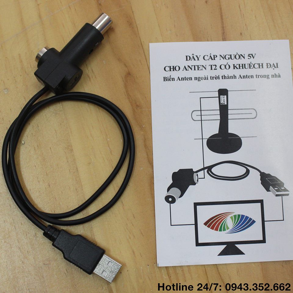 Dây cấp nguồn USB