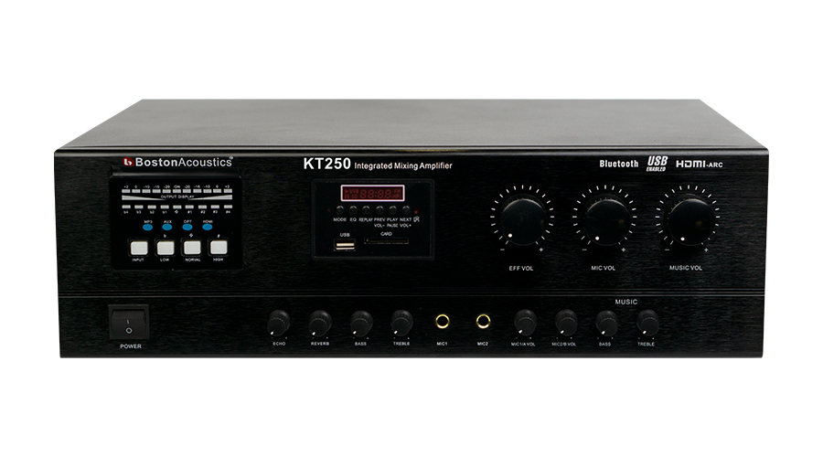Ampli Karaoke Boston Acoustics KT250 công suất 250W/kênh