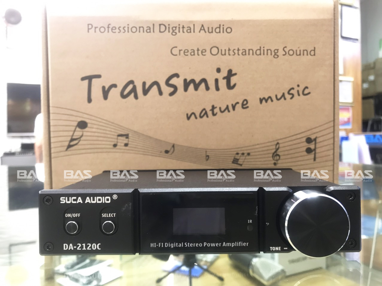 Amply tích hợp giải mã Suca Audio DA 2120C