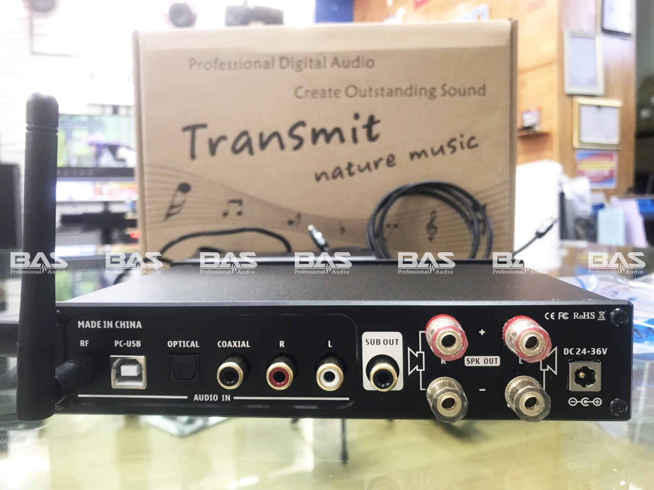 Amply tích hợp giải mã Suca Audio DA 2120C