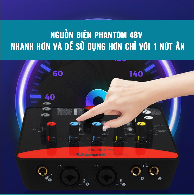 Soundcard chuyên nghiệp Icon Upod Pro