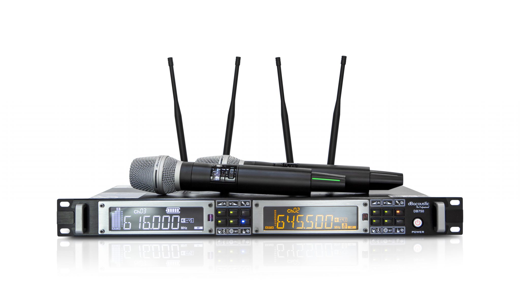 Micro không dây dBacoustic DB750, mic hát dành cho dàn karaoke, bar, club, phòng trà, sự kiện, hội trường...