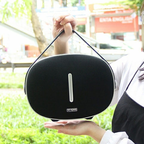 Loa Bluetooth W-King T8, loa nghe nhạc không dây cao cấp Wking T8, công suất 30W, âm thanh mạnh mẽ, sống động