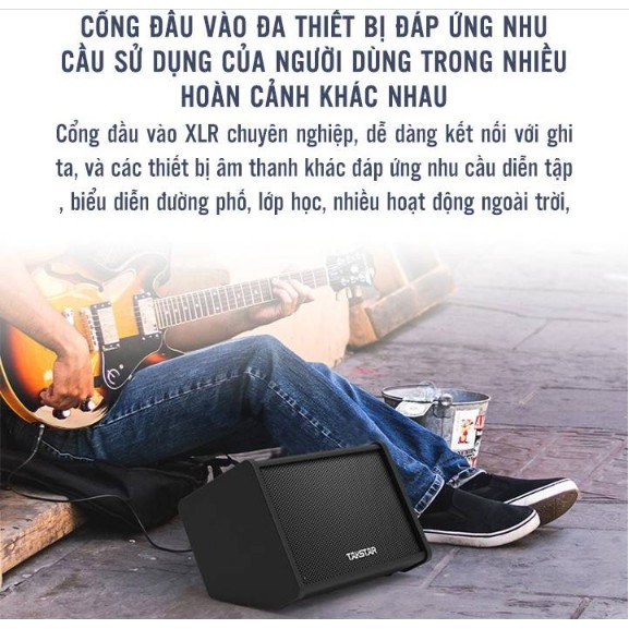 LOA KÉO CHUYÊN NGHIỆP BLUETOOTH TAKSTAR OPS-25 40W - Loa xách tay takstar OPS 25