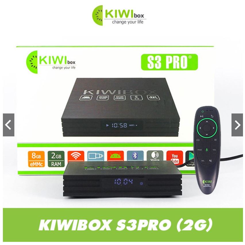 Android Kiwi box S3Pro (2021)