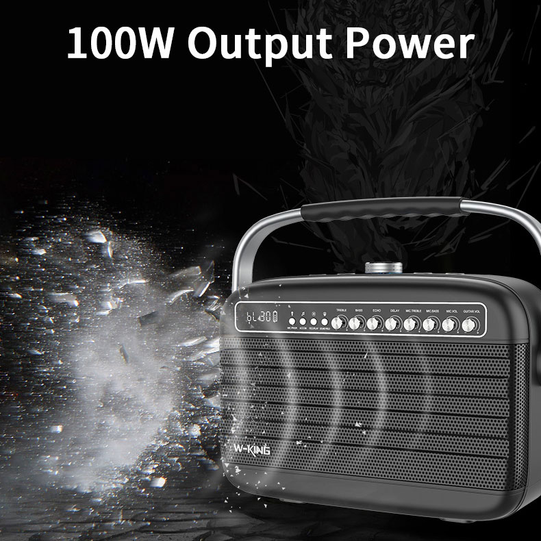 Loa bluetooth xách tay di động Wking K9