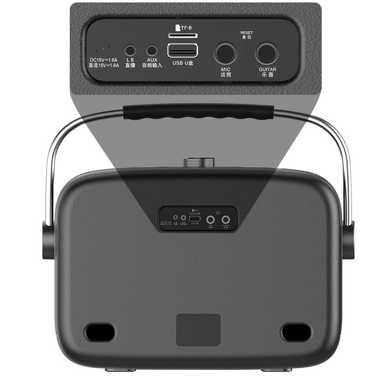 Loa bluetooth xách tay di động Wking K9