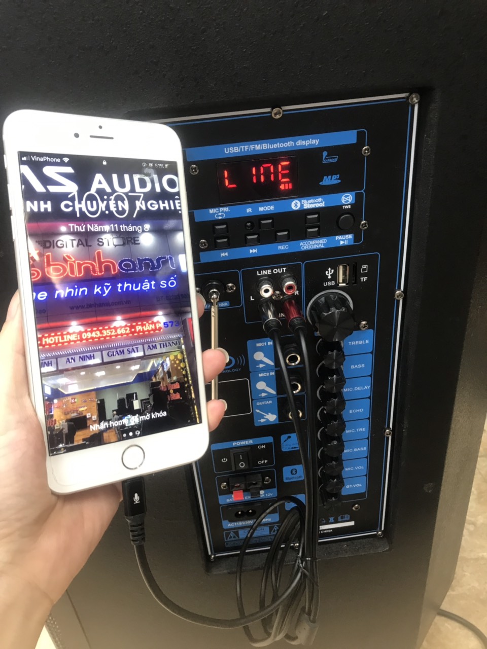 Dây lấy nhạc điện thoại IOS - TYPEC , cáp av iphone, dây audio typeC, cáp lightning cắm loa, cáp 2RCA kiwi