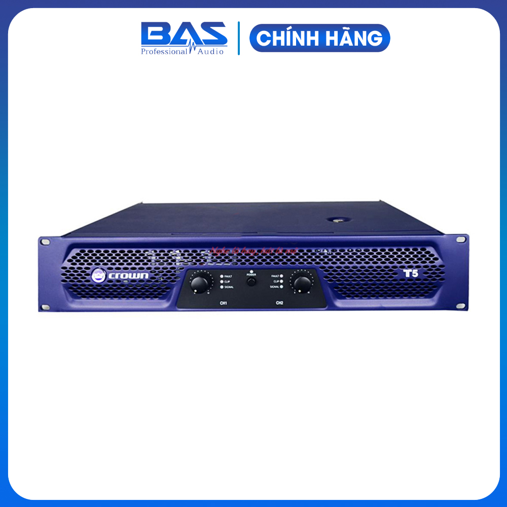 Công suất Crown T5, cục đẩy 2 kênh
