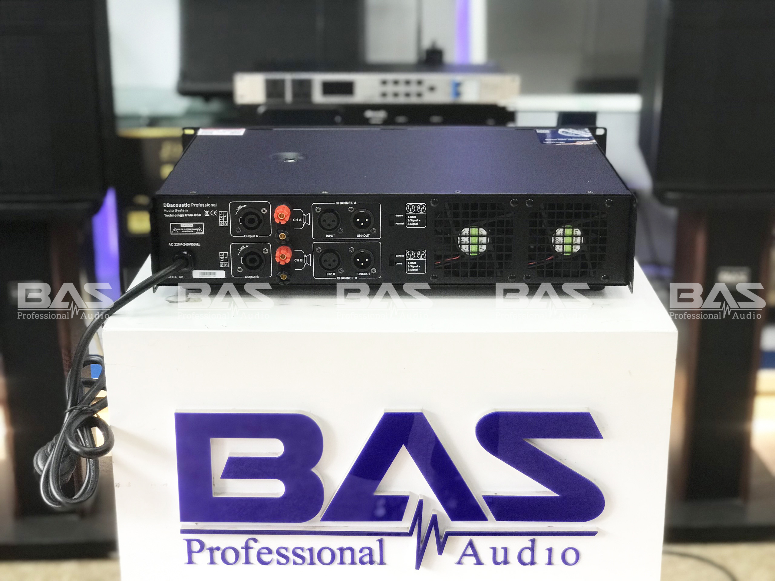 Công suất 2 kênh dBacoustic B2600