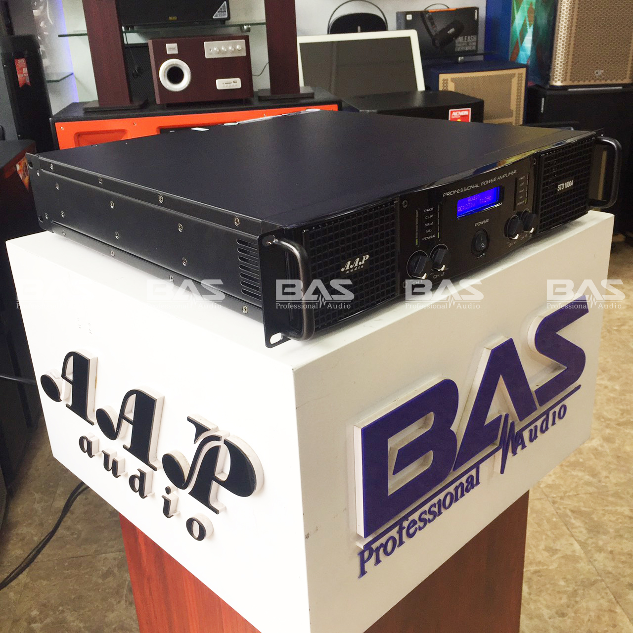 Công suất AAP Audio STD 10004, cục đẩy 4 kênh 1000W/CH