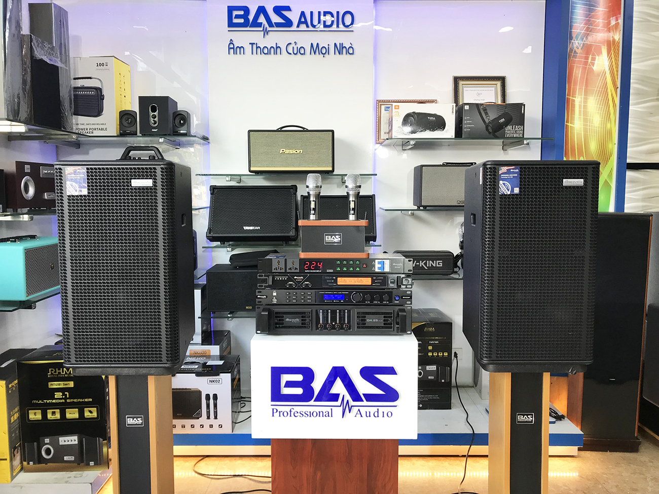 Đẩy dBacoustic D4.25 Plus Premium, 4x1300W, Class TD
