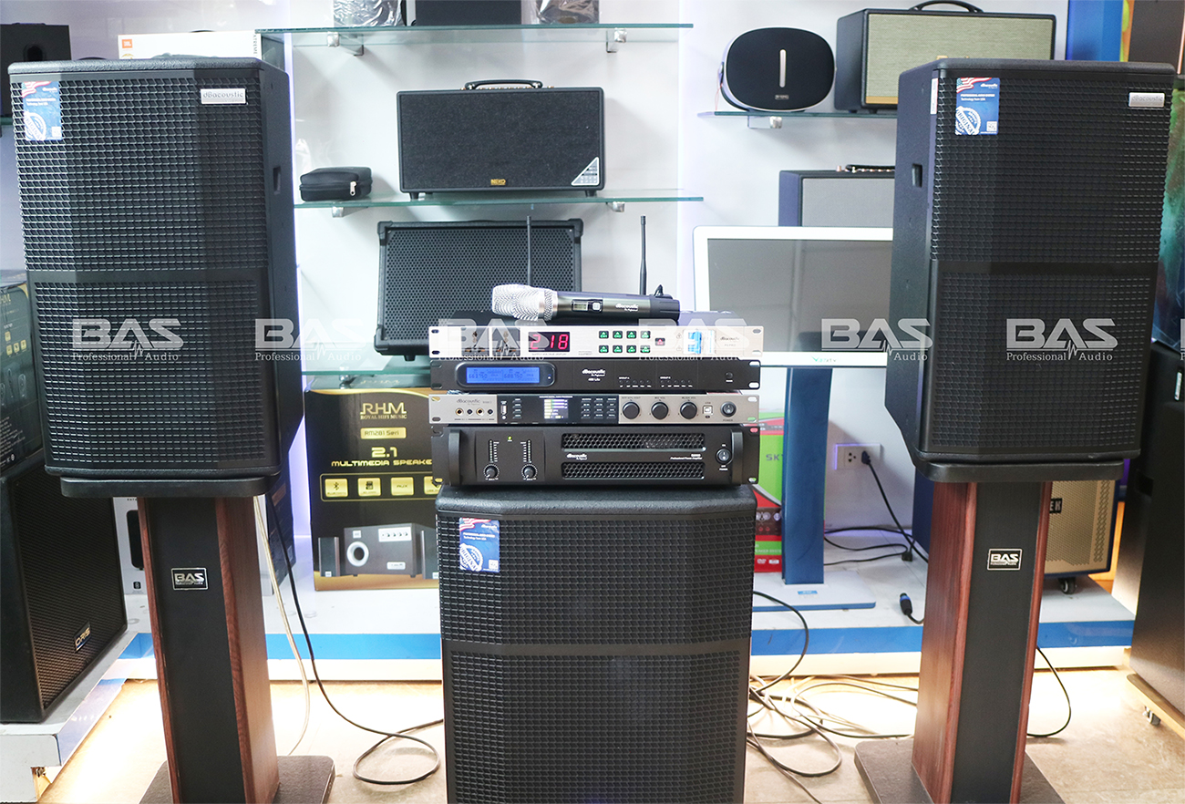 Công suất DBacoustic B2800, cục đẩy 2 kênh công suất 800w/ch