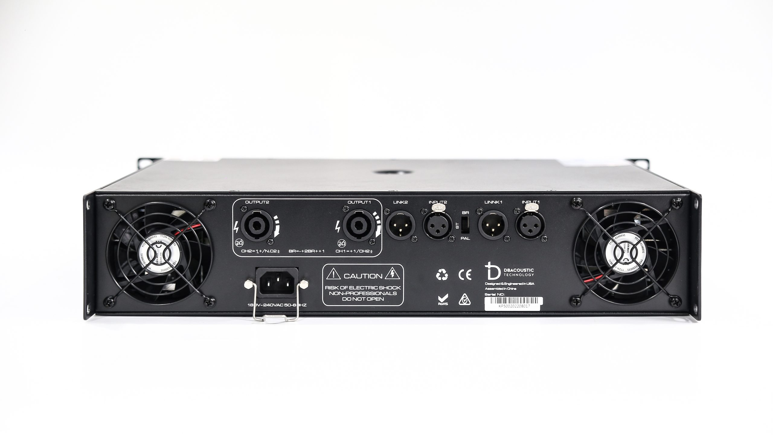 Công suất dBacoustic KP700 Premium, 2x700W, Class H
