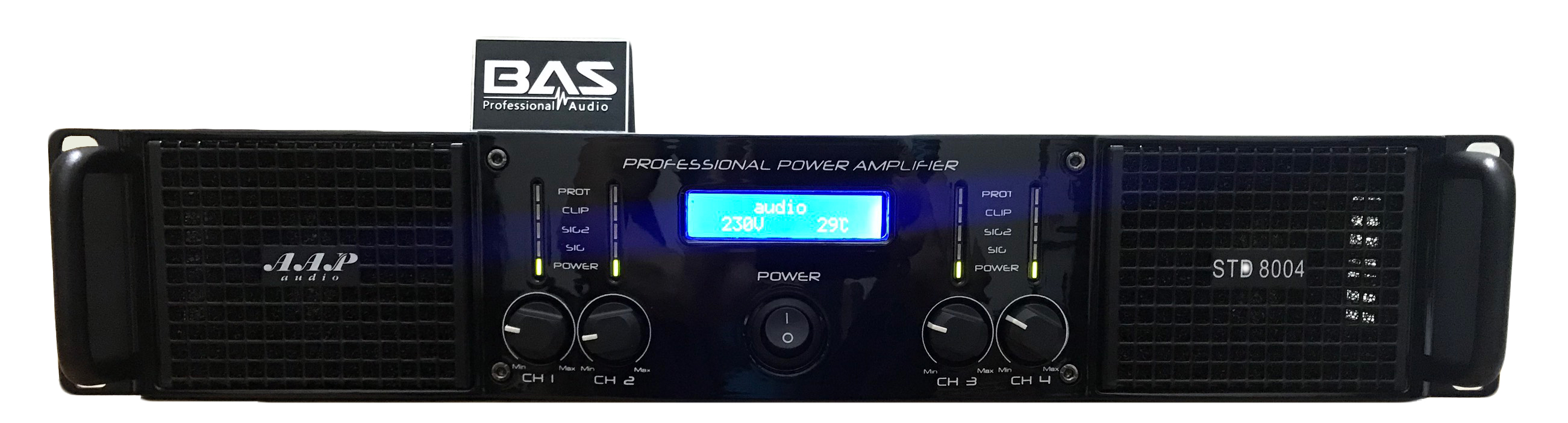 Công suất AAP Audio STD 8004, cục đẩy 4 kênh 800W/CH