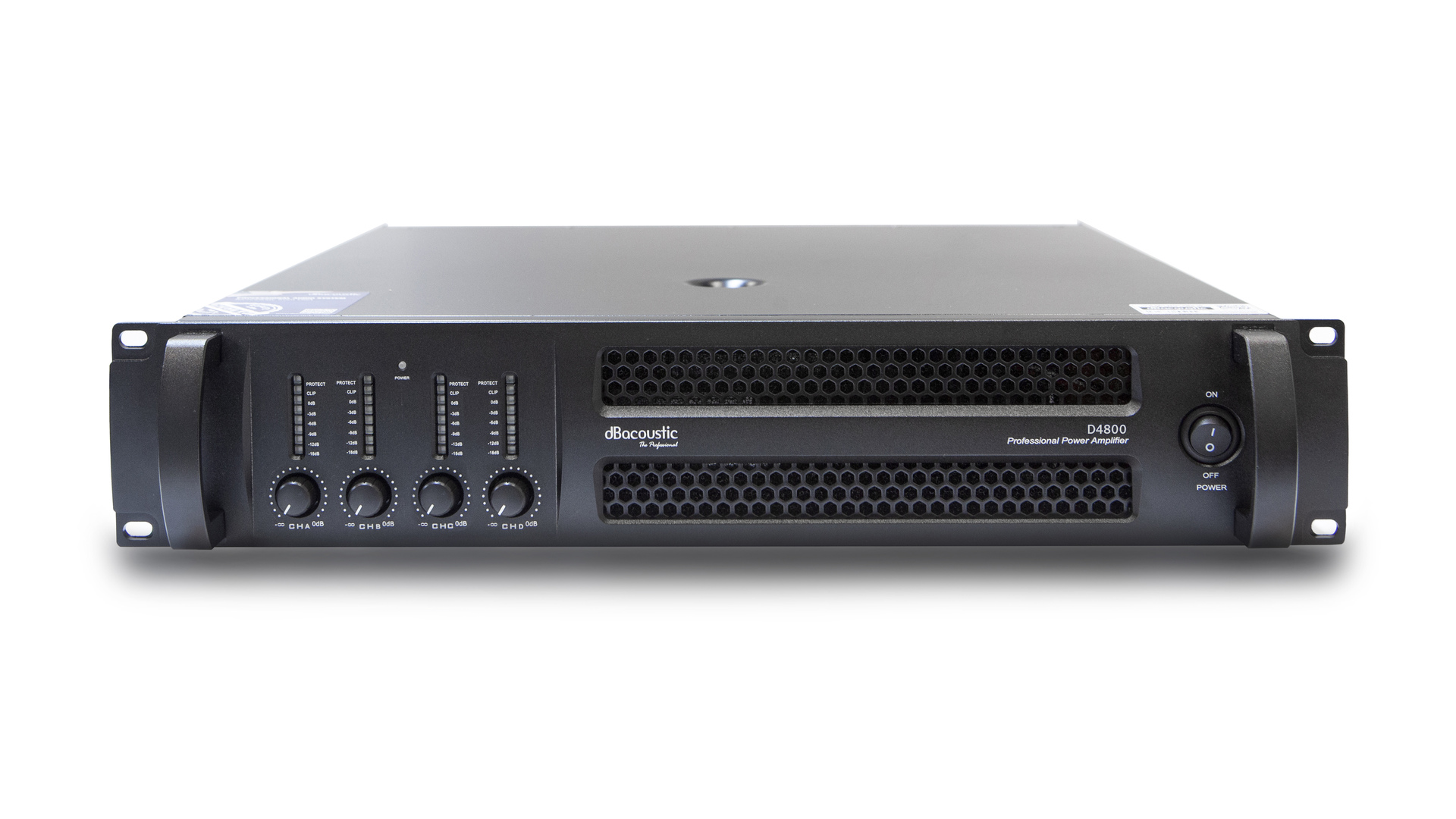 Công suất DBacoustic D4800, cục đẩy 4 kênh công suất 800w/CH