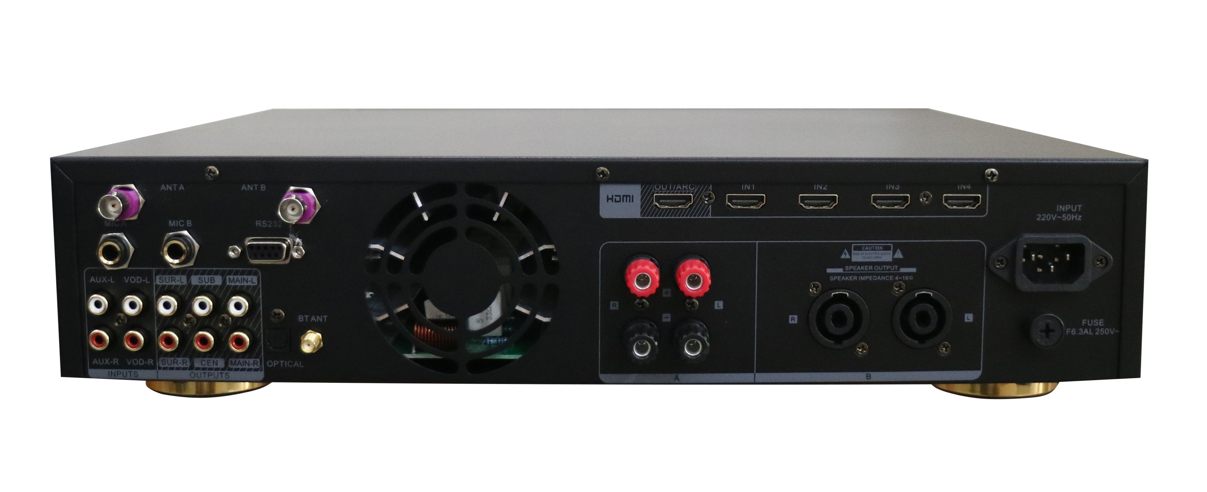 Công suất liền vang liền micro BA600, amply 3in1 dành cho dàn karaoke