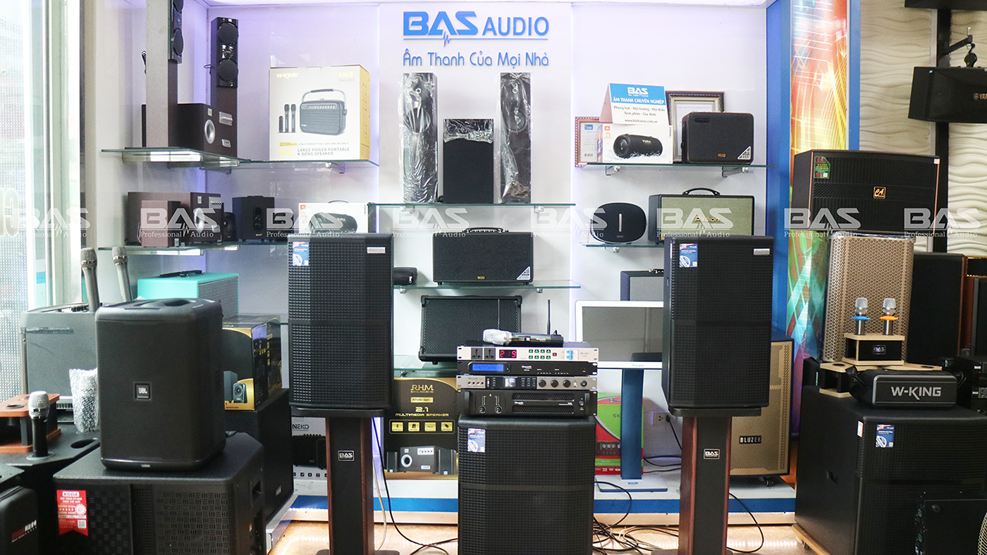 Dàn âm thanh dBacoustic, micro dB 450 lite tại BAS Audio Nam Định