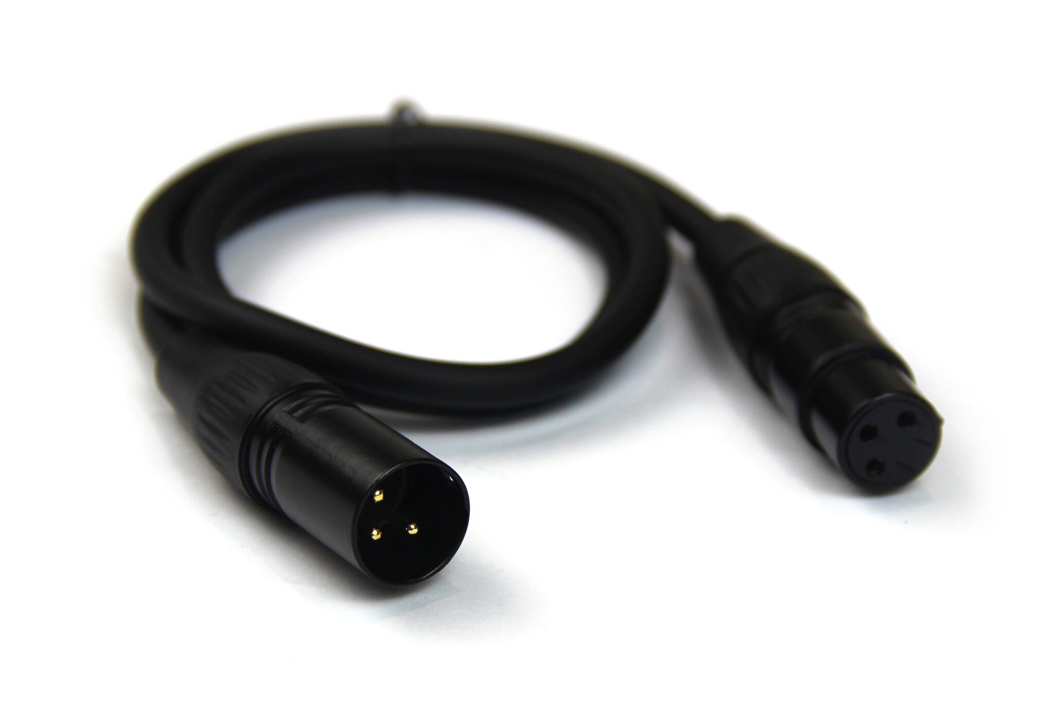 Dây Canon cao cấp Đực Cái bằng đồng dài 0.8m dây canon âm dương Kiwi