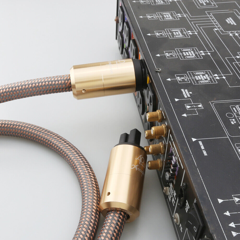Dây nguồn âm thanh Accuphase. Dây nguồn Hi-End 1,5m cho amply, pow