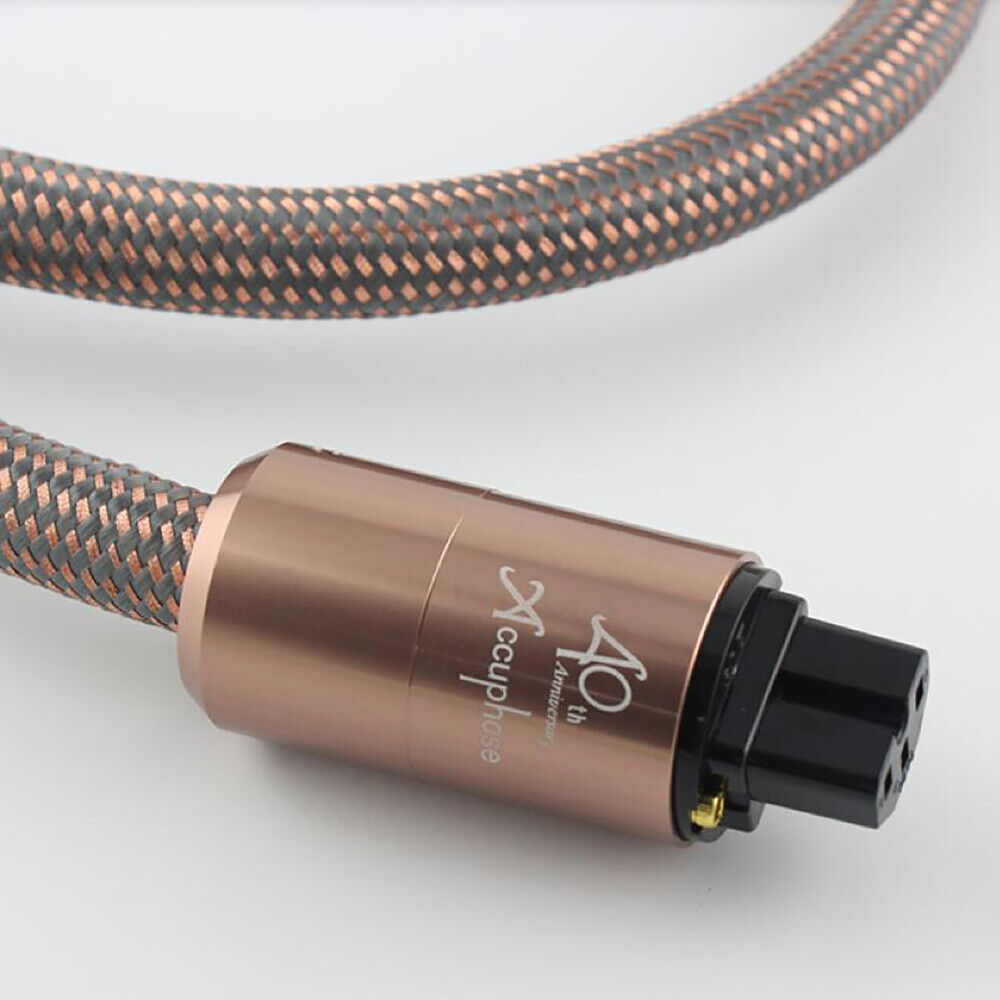 Dây nguồn âm thanh Accuphase. Dây nguồn Hi-End 1,5m cho amply, pow