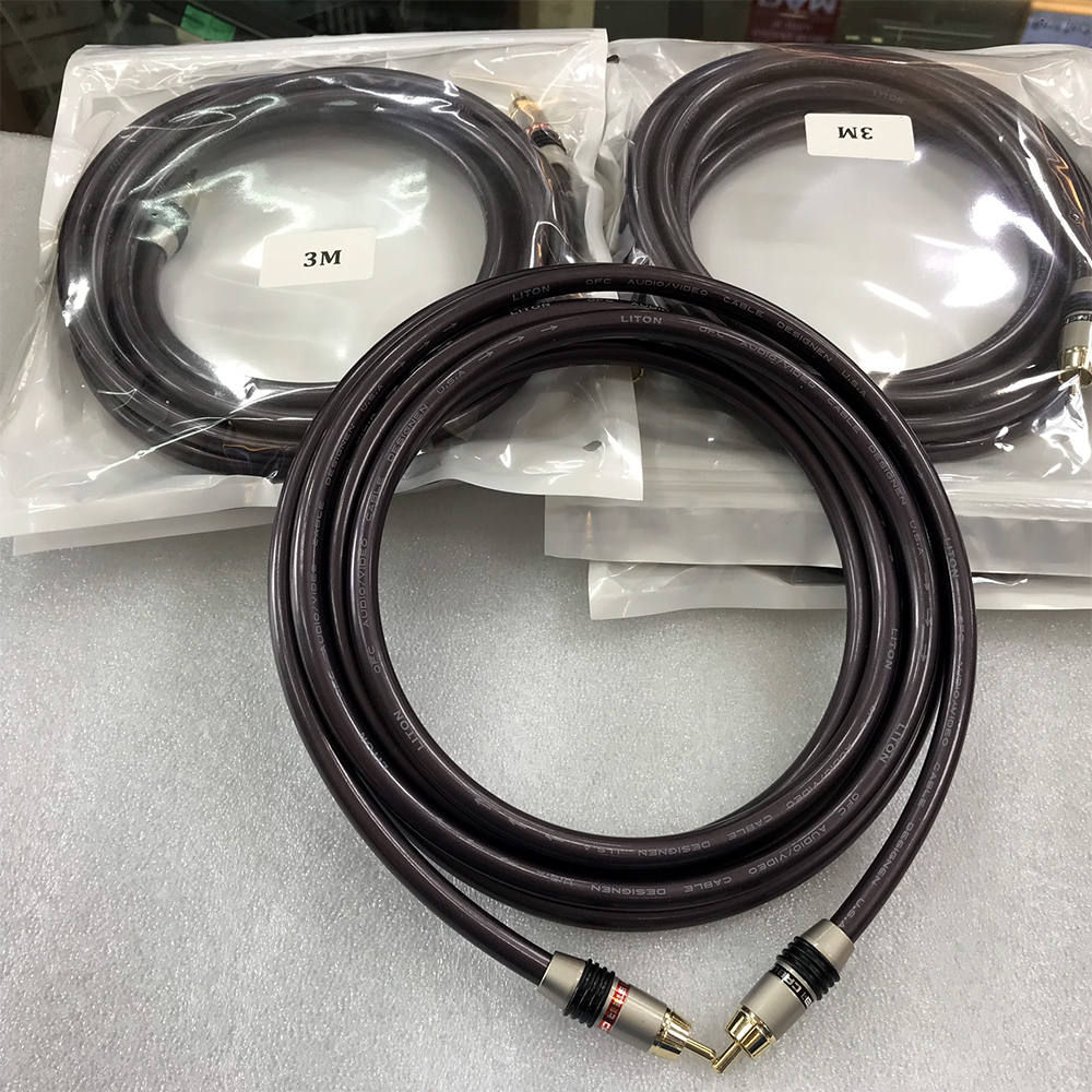 Dây tín hiệu AV coxial digital, lõi đồng, dài 3m