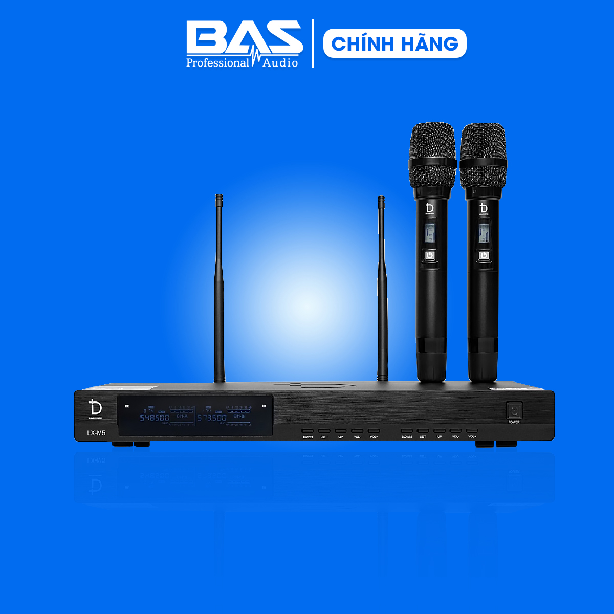 Micro Dbacoustic LX M5, mic karaoke không dây