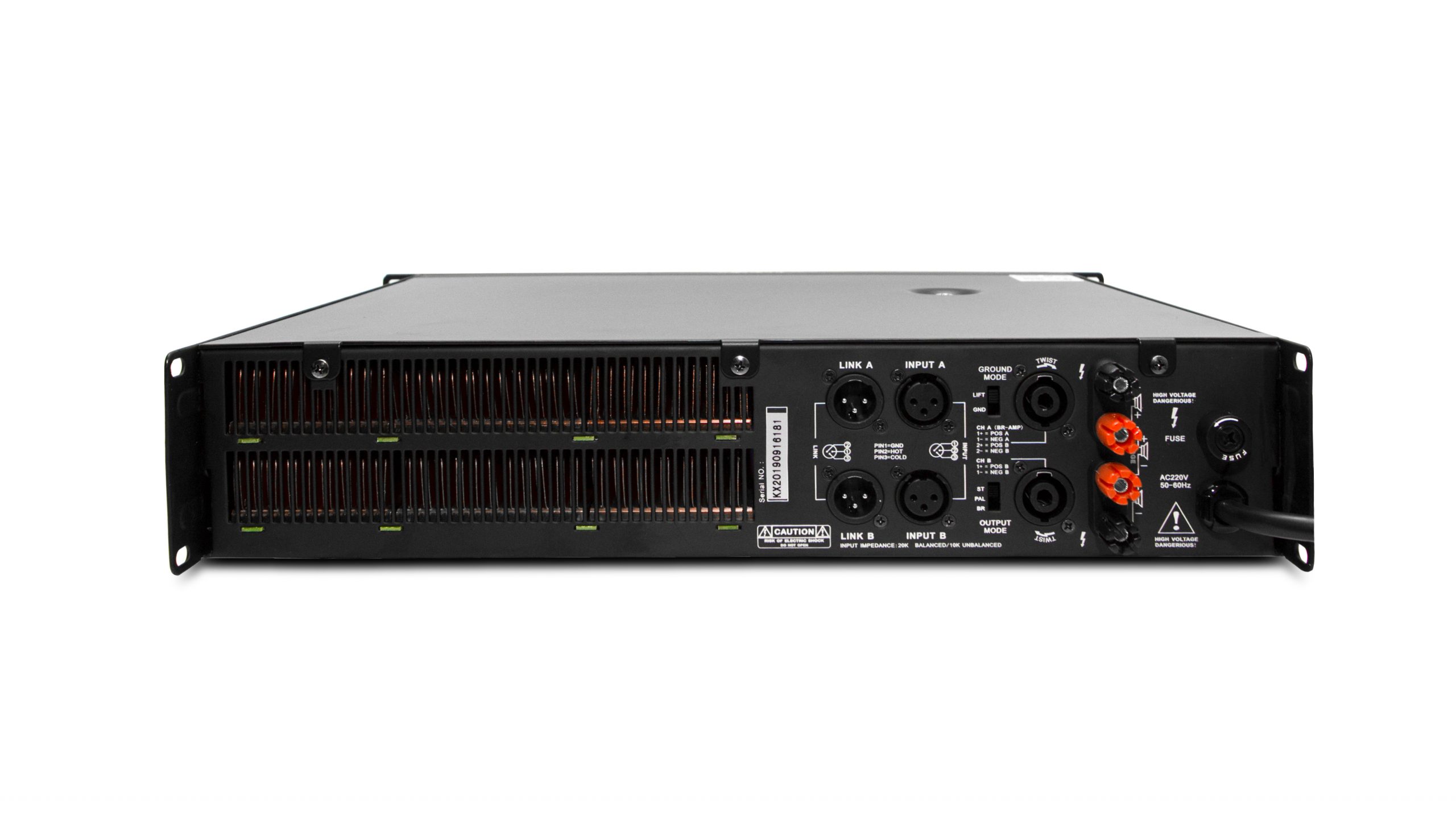 Công suất dBacoustic KD1200 Plus, cục đẩy 2 kênh công suất 1200W