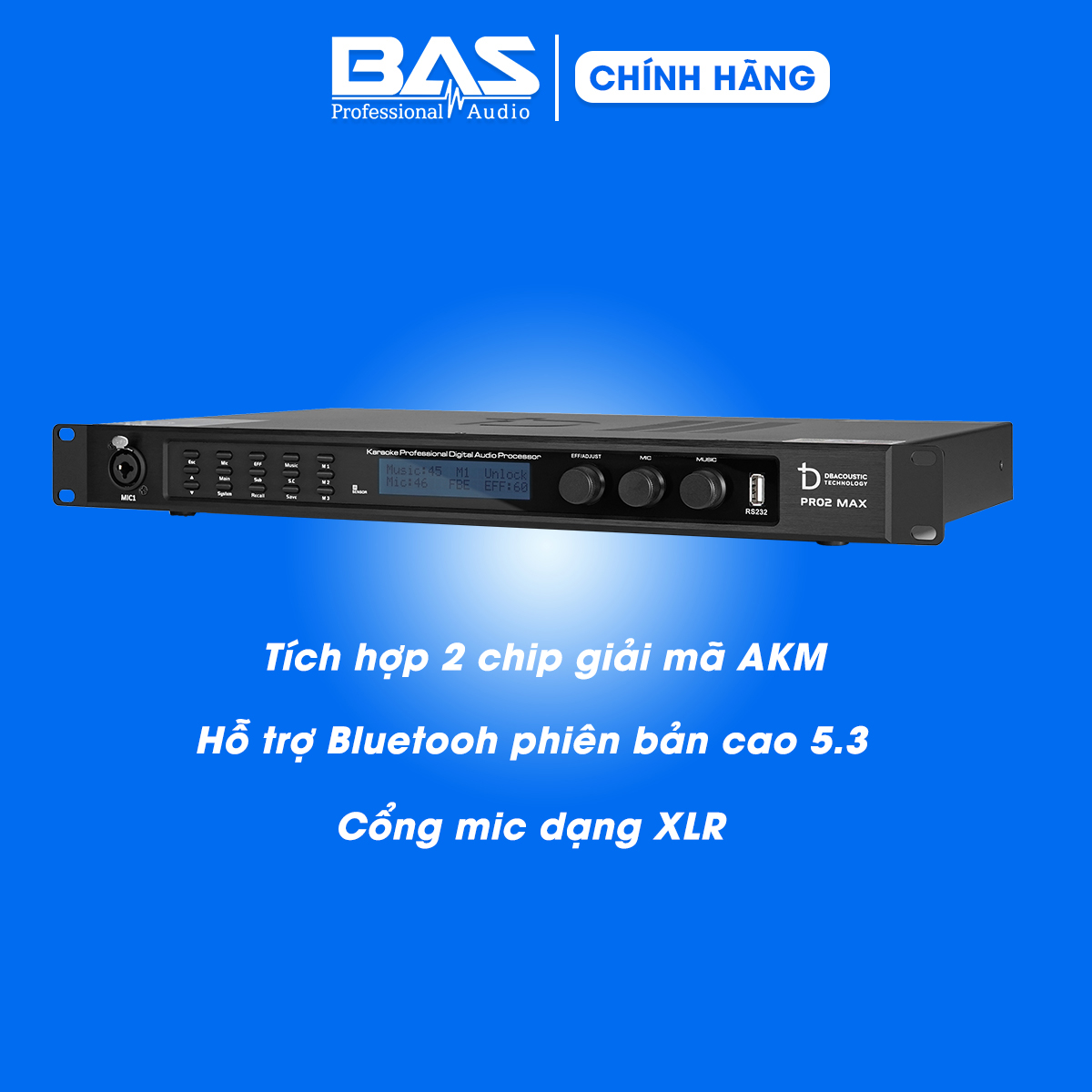 Vang số dBacoustic PRO2 MAX 2025