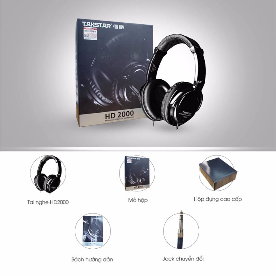 Tai nghe kiểm âm Takstar HD2000