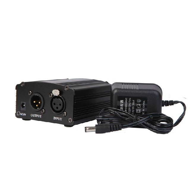 Nguồn Phantom 48V dành cho micro Condenser PC K200-K320-K600. Míc dùng nguồn 48V, mic thu âm