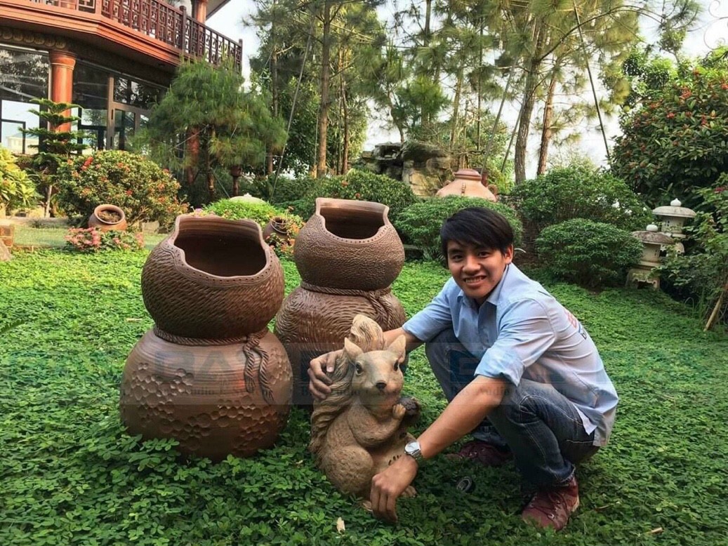 Loa sân vườn hình thú OBT-1804B