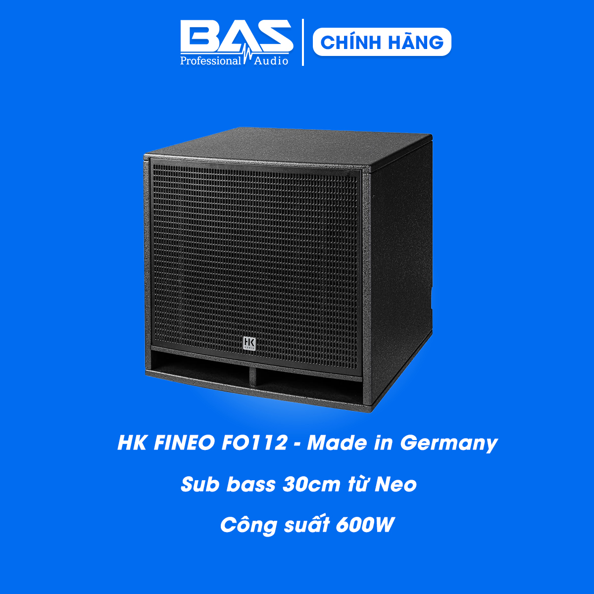 Loa Subwoofer HK FINEO FO S112 - Made in Germany