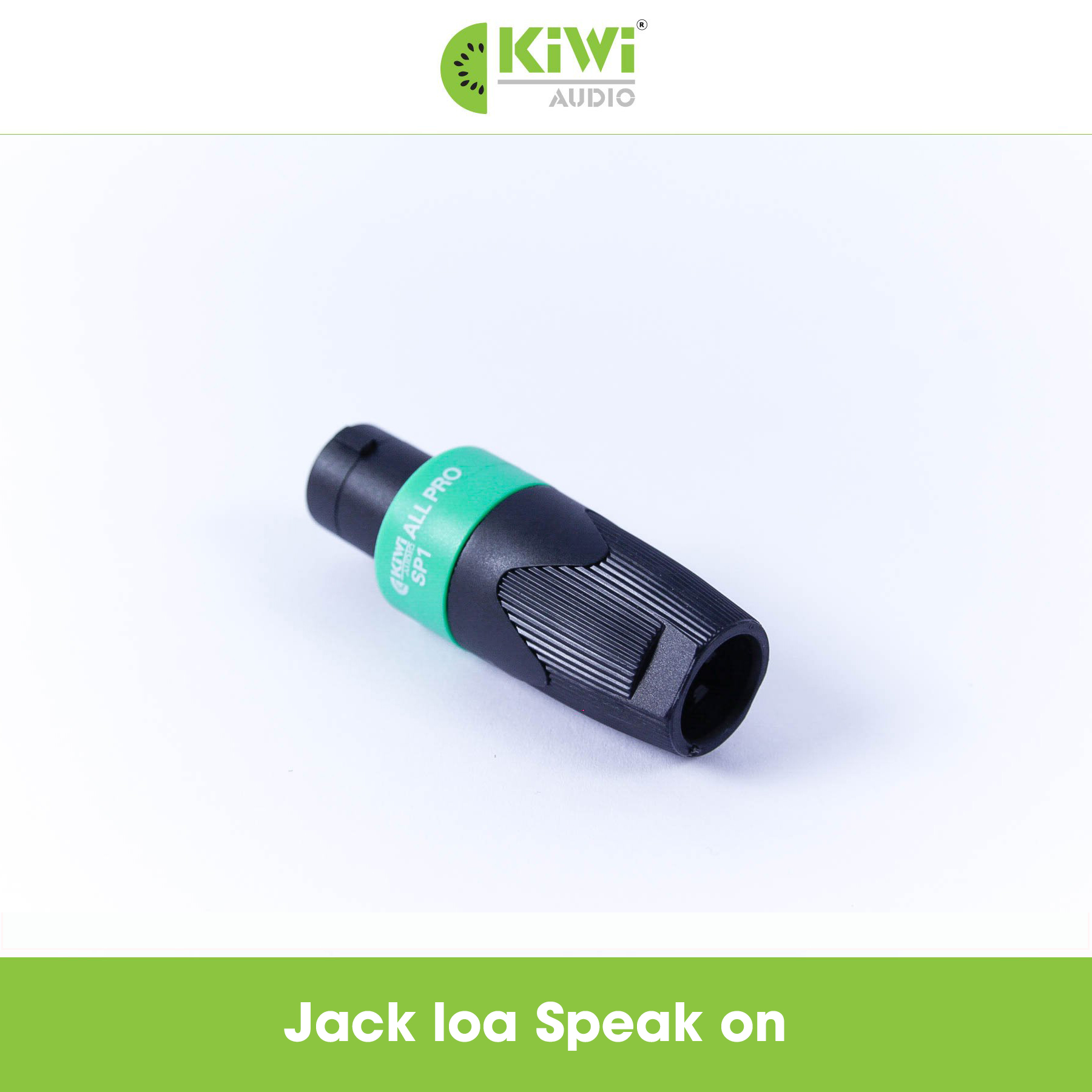 Jack loa Speakon, jack loa rời cao cấp, jack loa cao cấp Kiwi, giắc loa speakon
