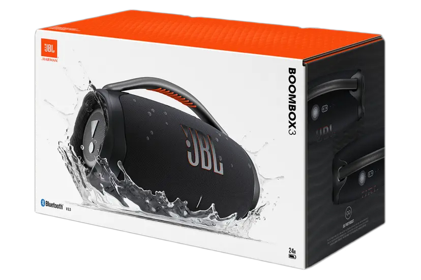 Loa JBL Boombox 3, Pin 24h, Công Suất 180W (AC), IP67, Bluetooth 5.3