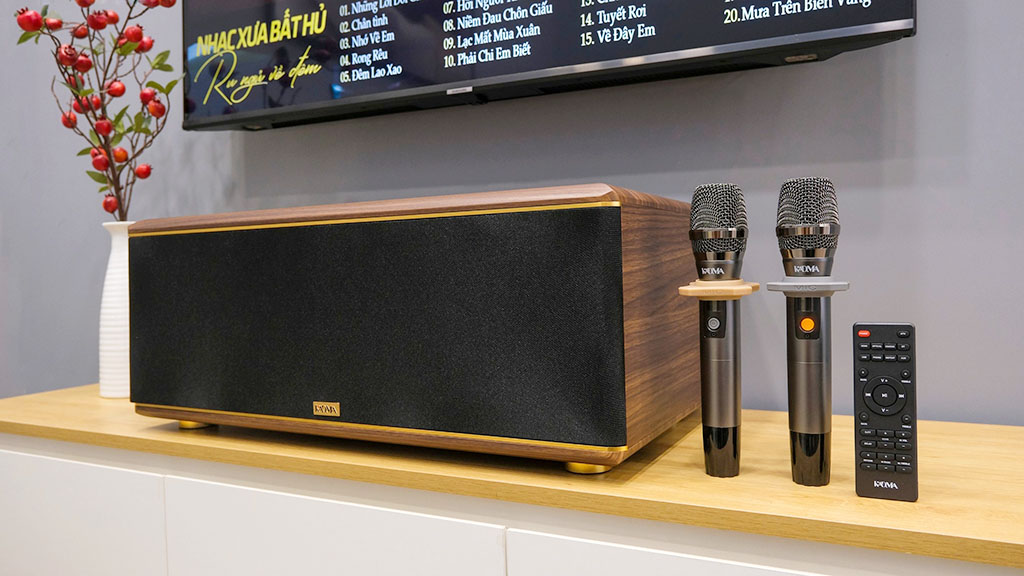 Dàn loa Kadma BS63 (công suất 240W, 2 mic, Điều khiển, Bluetooth, Optical, HDMI ARC)