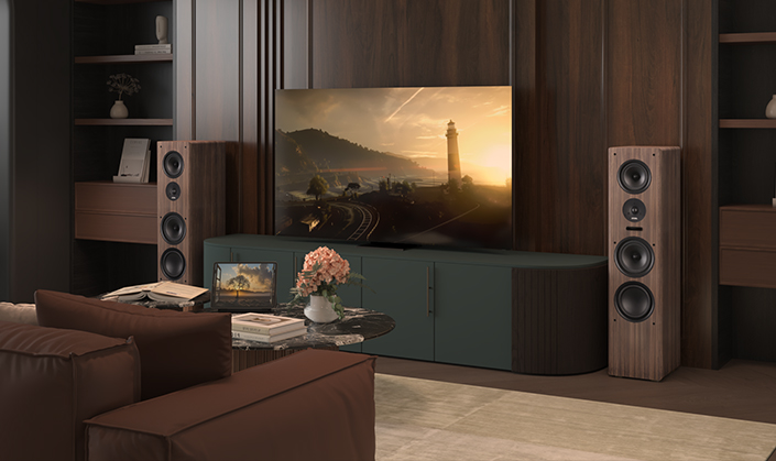 Dàn loa kadma BS68, bass 16cm, công suất 200Wx2, Bluetooth 5.3, optical, HDMI