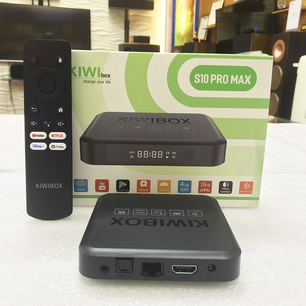 Android tivi box Kiwi S10PRO MAX