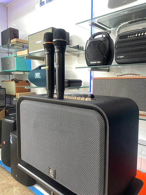 Loa di động Komi ENIGMA, Bass 25cm, công suất 350W