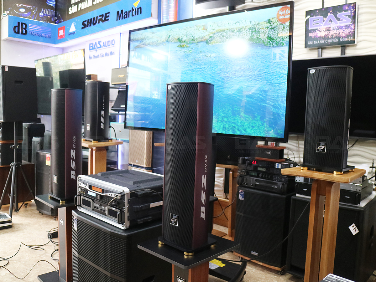 Loa BDF B52 KTV 208. Loa nghe nhạc, hát karaoke, xem phim công suất 700W