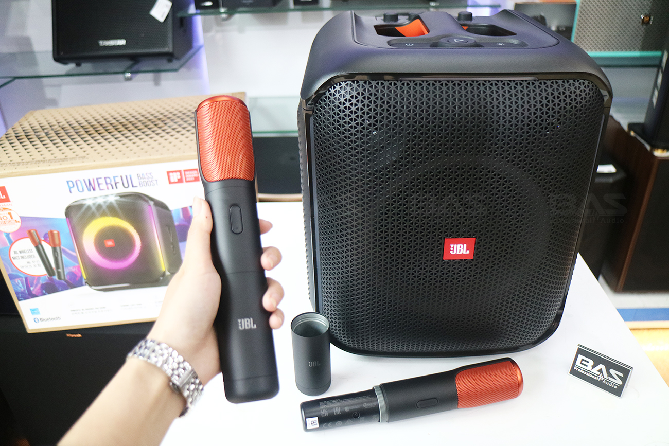 Loa JBL PartyBox Encore. Loa di động xách tay, loa bluetooth kèm micro hỗ trợ hát karaoke chất lượng âm thanh vượt trội