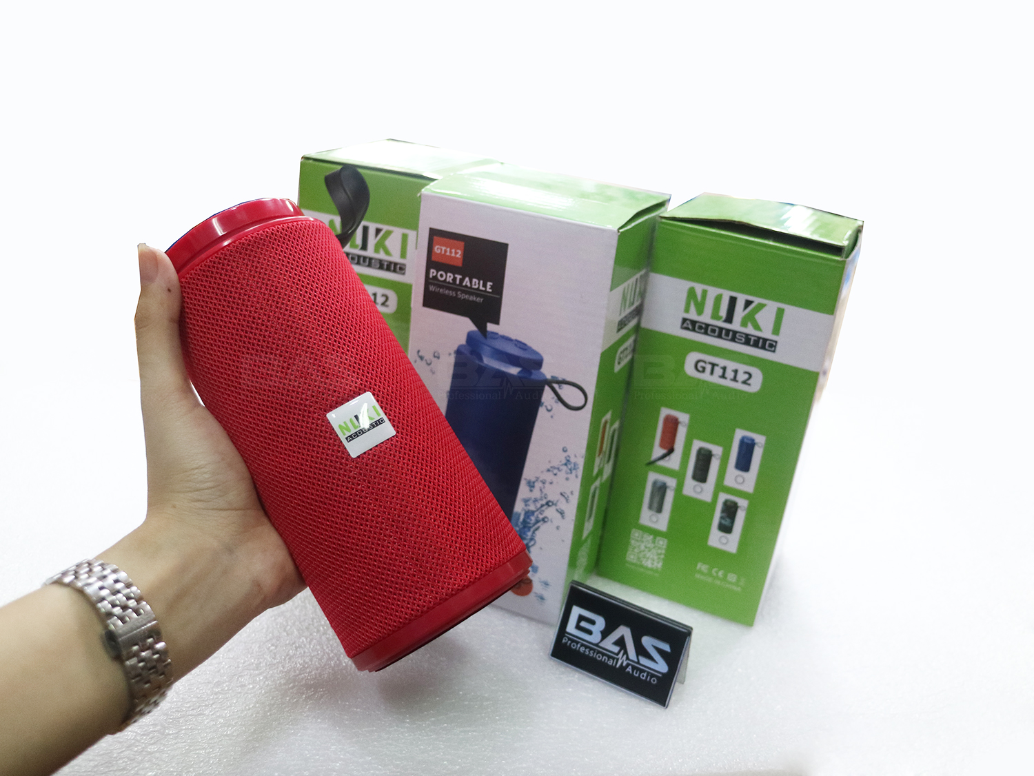 Loa bluetooth Nuki GT112, loa di động cầm tay gọn nhẹ