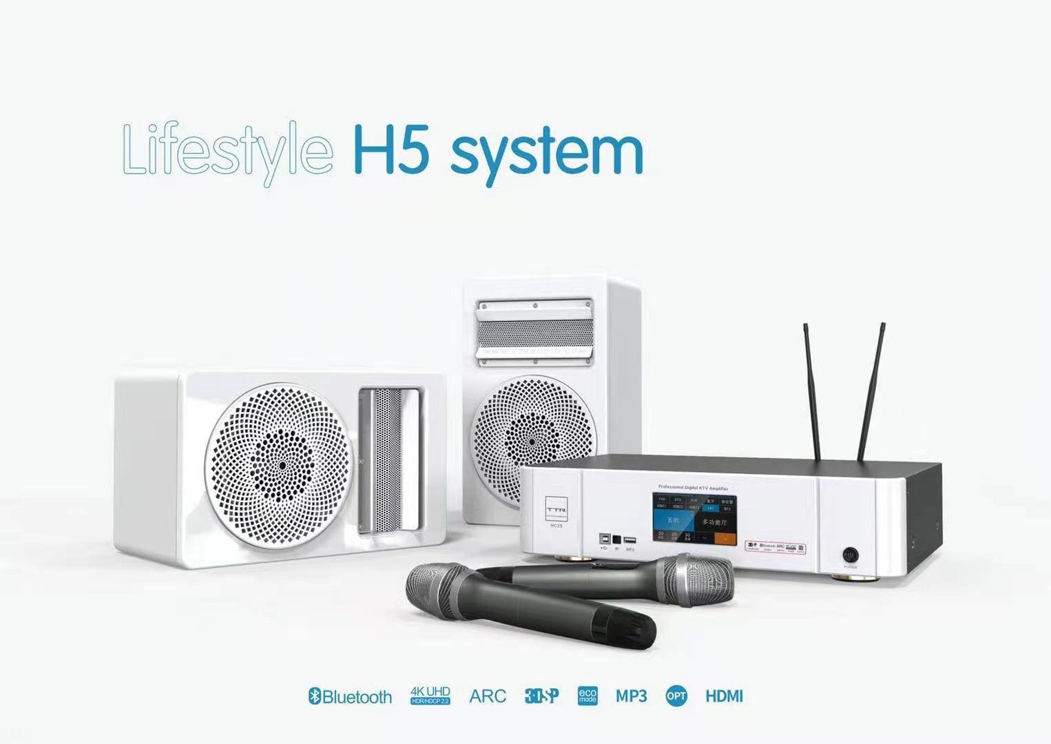 Loa bookshelf TTR H65, loa nghe nhạc, xem phim cho dàn âm thanh gia đình